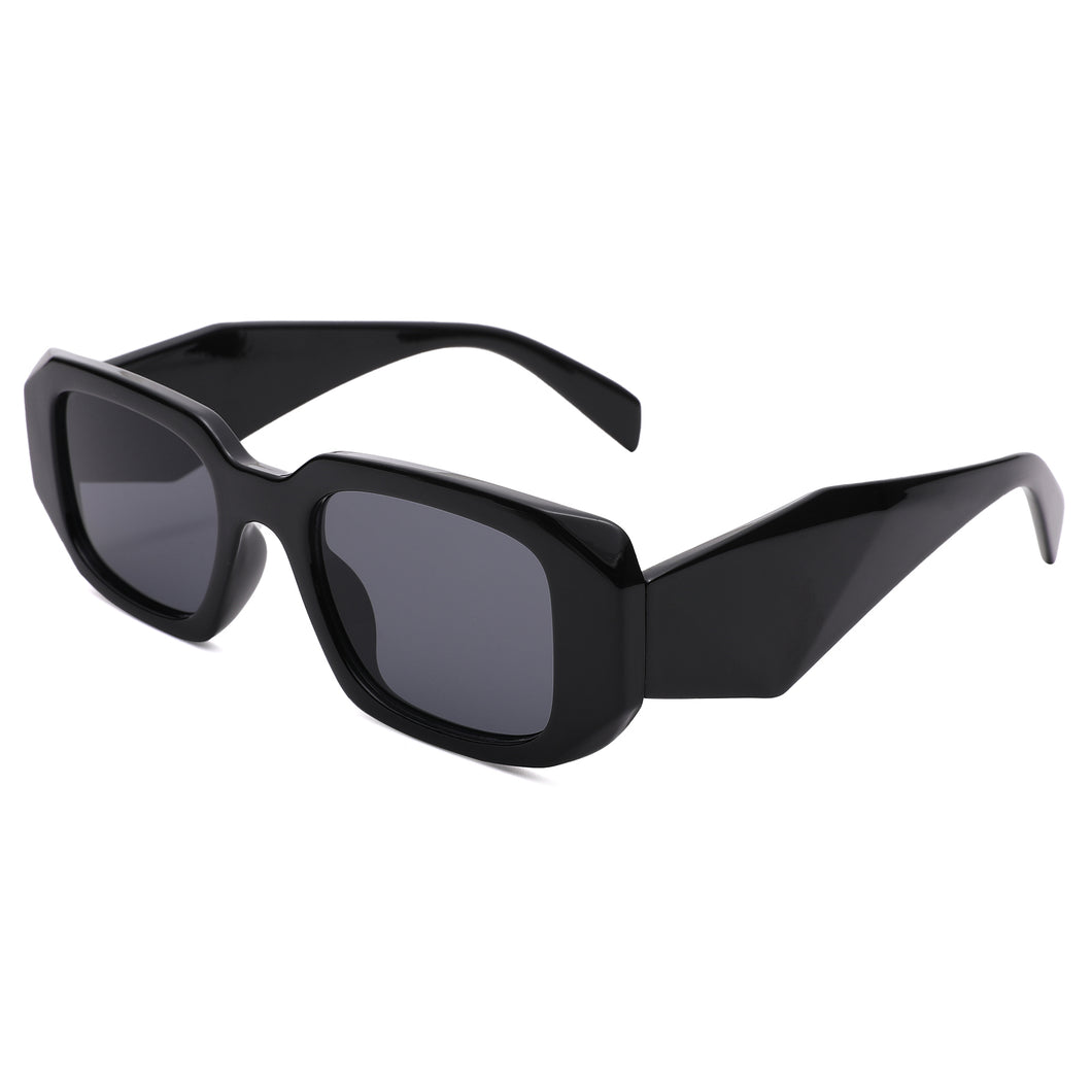 Pro Acme Retro 90s Rectangle Sunglasses for Women & Men, Y2K Vintage Small Square UV400 Protection Shades