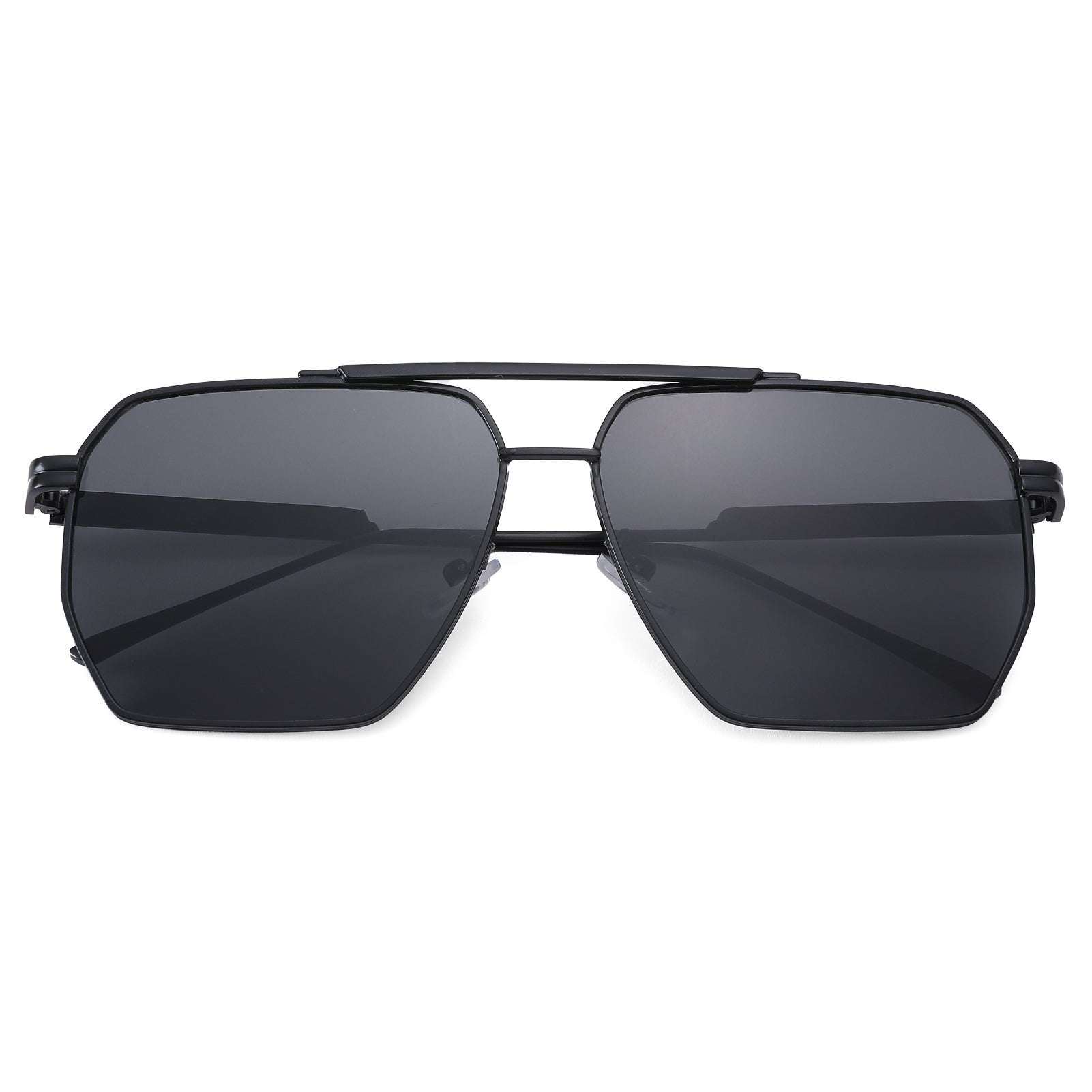 Retro Oversized Square Polarized Sunglasses for Women Men Vintage