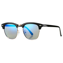 Load image into Gallery viewer, Pro Acme Classic Semi Rimless Polarized Sunglasses with Metal Rivets (Clear)
