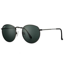 Load image into Gallery viewer, Pro Acme PA3447 Classic Crystal Glass Les Retro Round Metal Sunglasses,50mm (Crystal G15 Green Lens)
