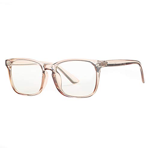 Pro Acme Square Vintage Eyeglasses Non-prescription Clear Lens