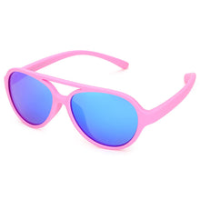 Load image into Gallery viewer, Pro Acme Polarized TPEE Durable Aviator Kids Sunglasses for Boys Girls Soft Rubber Flexible Frame Protective Eyewear Age 3-8
