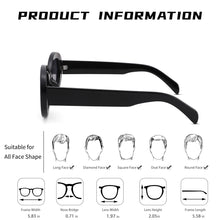 Load image into Gallery viewer, Pro Acme Clout Goggles Sunglasses Women Men Retro Oval Round Shade Trendy Thick Frame glasses…
