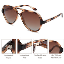 Load image into Gallery viewer, Pro Acme Classic Polarized Aviator Sunglasses for Women Men Retro 100% UV Protection Sun Shades PA4125

